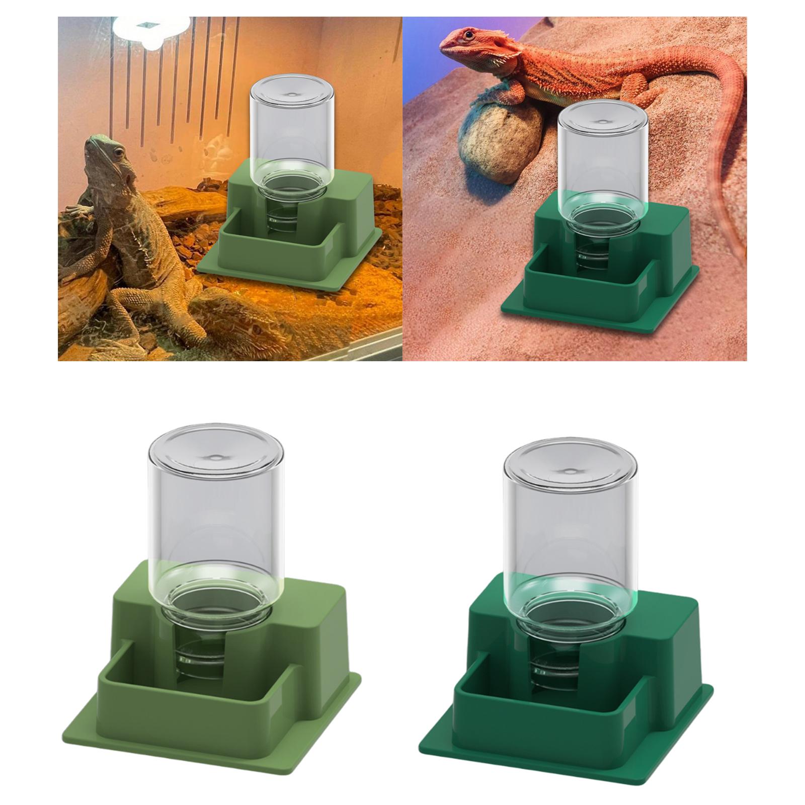 Water Dish Reptile - Reptile Water Dispenser 30ml Auto Waterer
