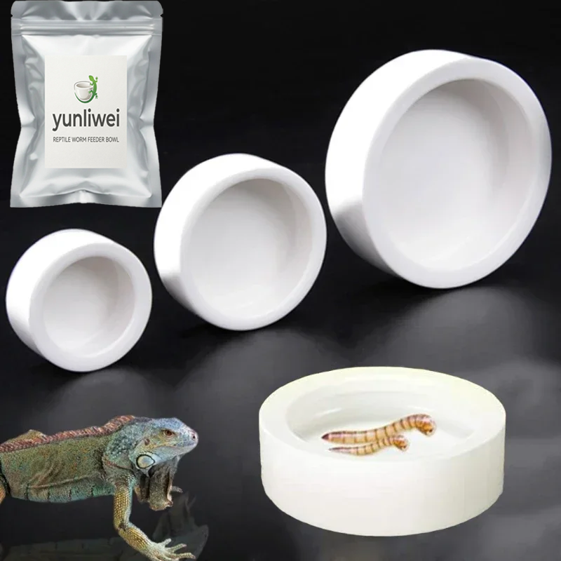 Reptile Food Bowl Anti-Escape  - Water Dish Reptile ulasan dan harga
